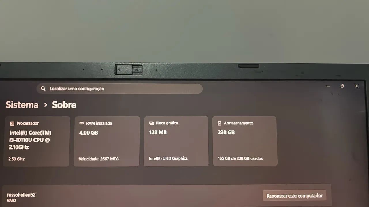 Notebook vaio  - Foto 3