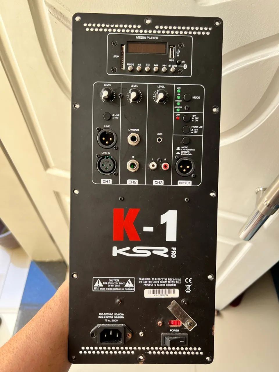 Placa de Caixa KSR K1 