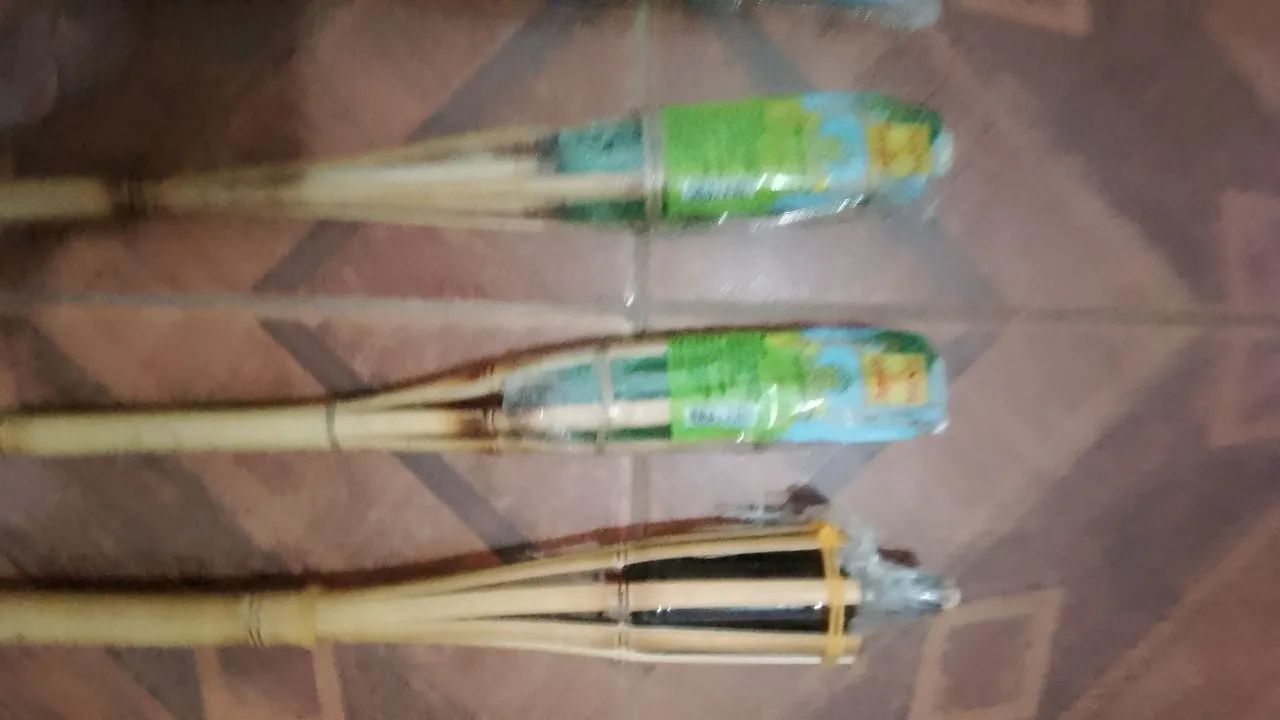 Lamparina de bambu - Foto 3