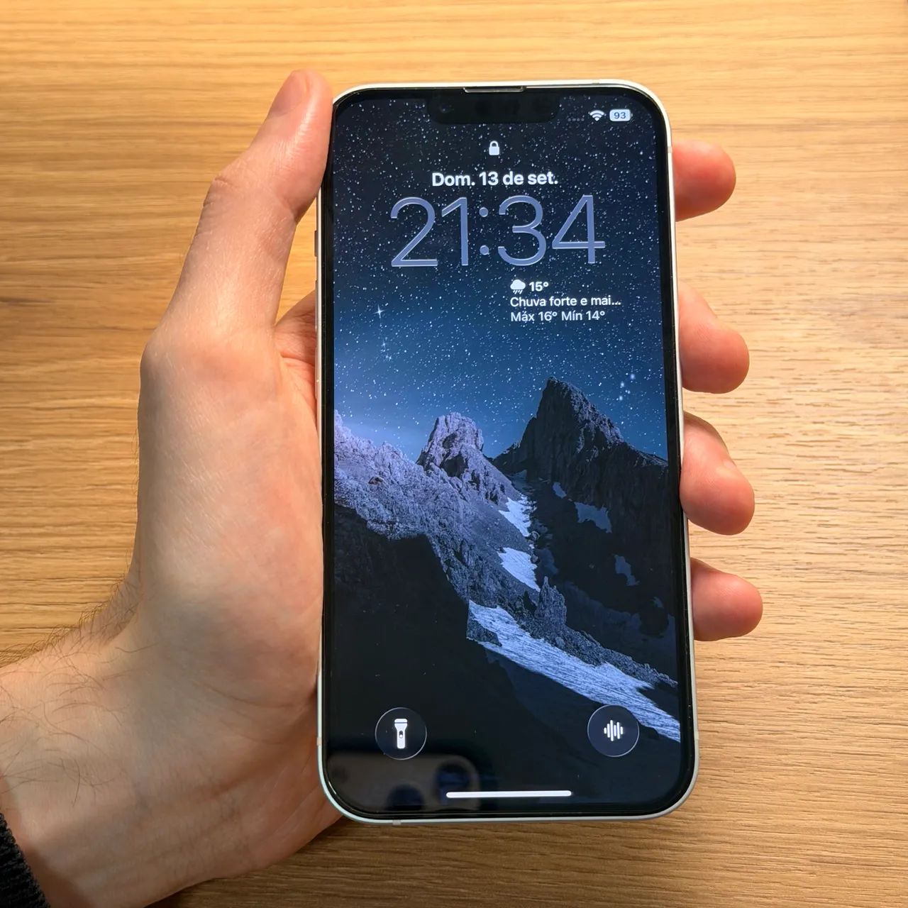 IPhone 13 128gb Branco - Em perfeito estado - Bateria 100%