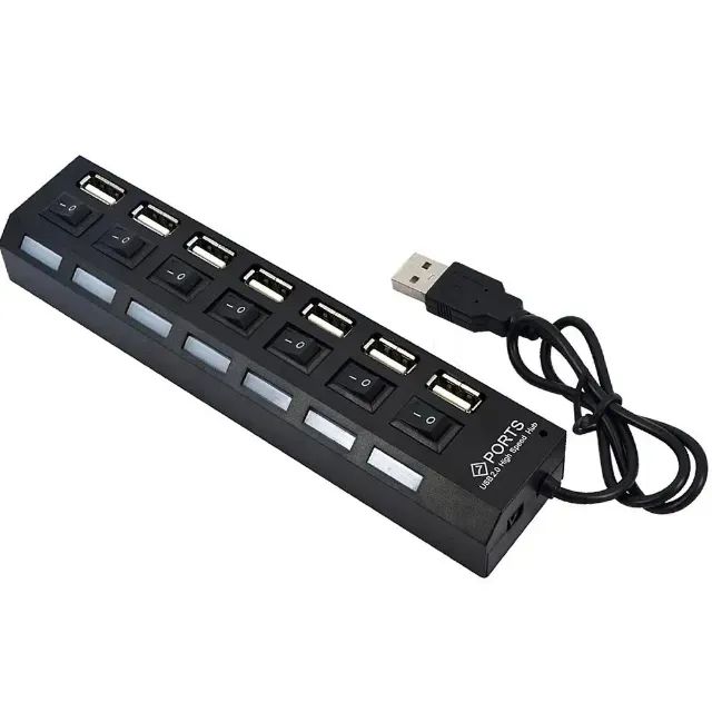 cabo hub usb 7 em 1 - Foto 2