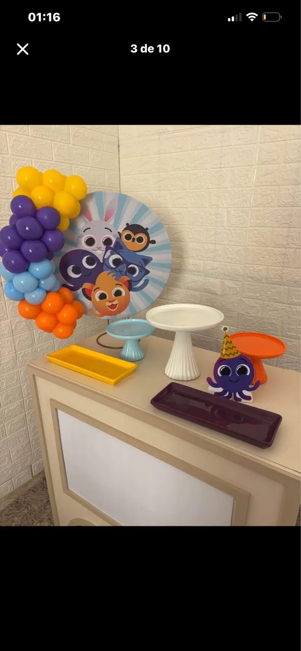 Mini festa na mesa / Devoração  - Foto 2