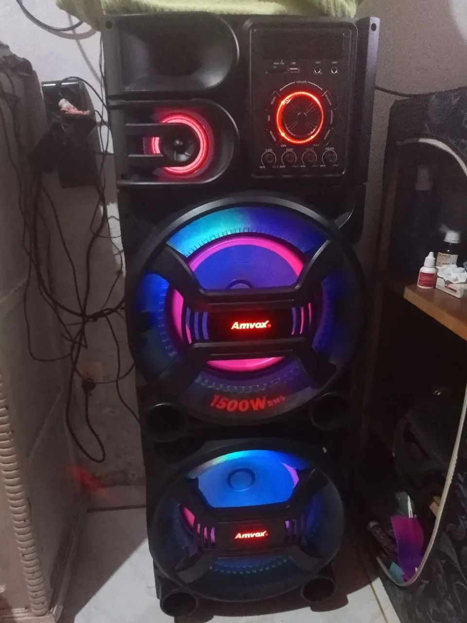 1.200 a vista Vendo som amvox, de 1500w - Foto 5