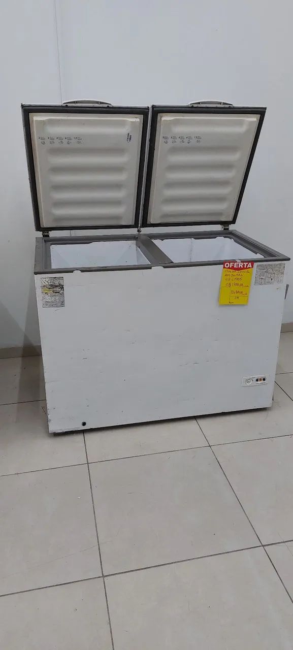 (((12X149,00))) 411LTS 220V FREEZER HORIZONTAL CONSUL GELA MUITO!!!