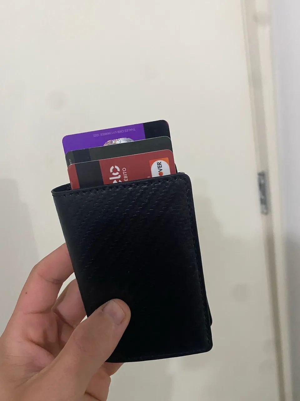 CARTEIRA MASCULINA ANTI-ROUBO RFID  - Foto 4