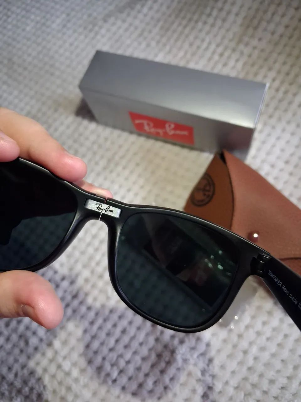 Óculos Ray-ban dobrável  - Foto 4