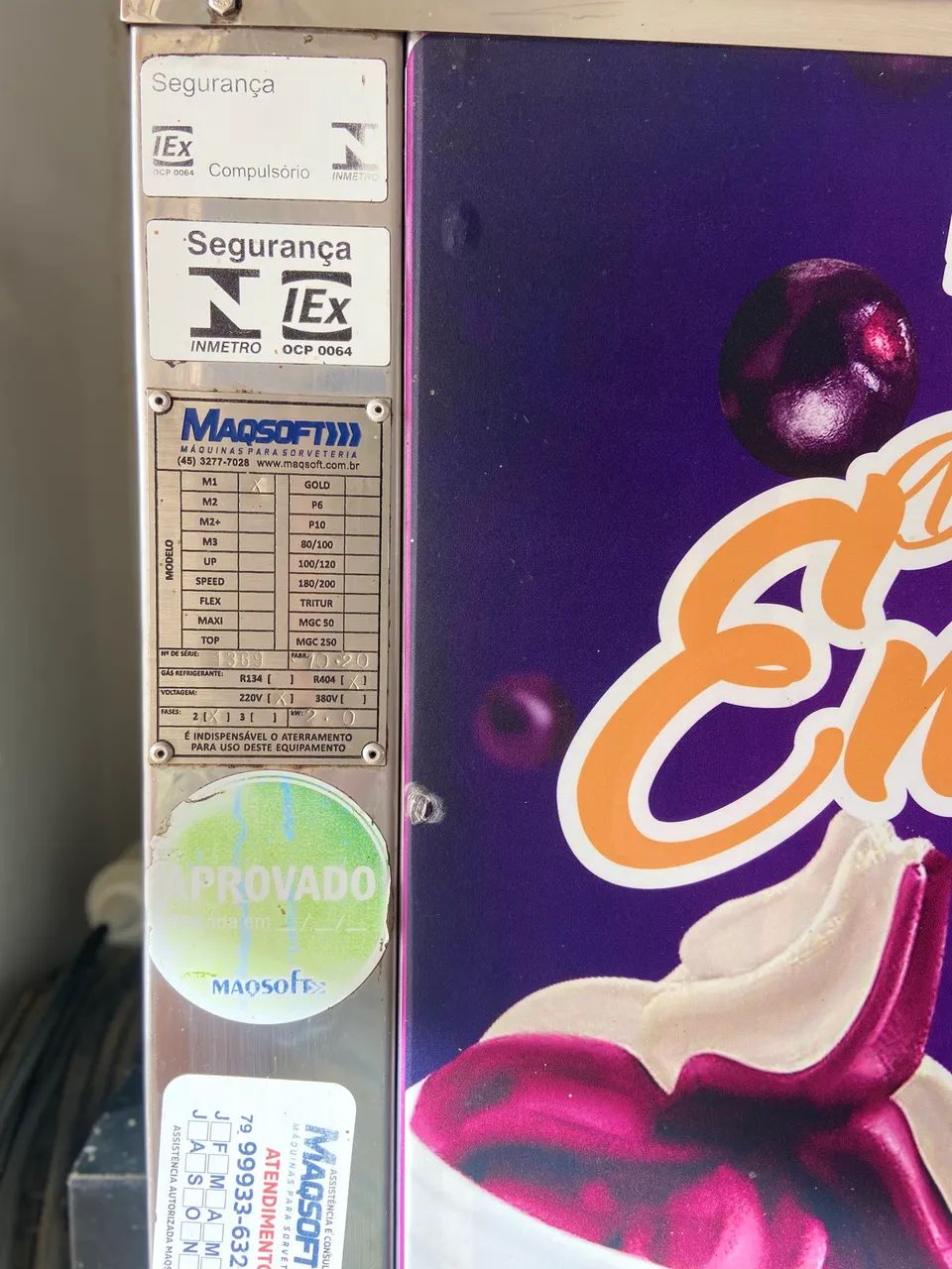 Máquina de açaí  - Foto 2