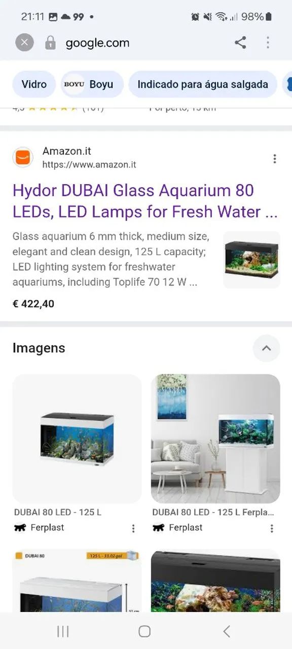 Aquario 125 litros com  acessórios  - Foto 3