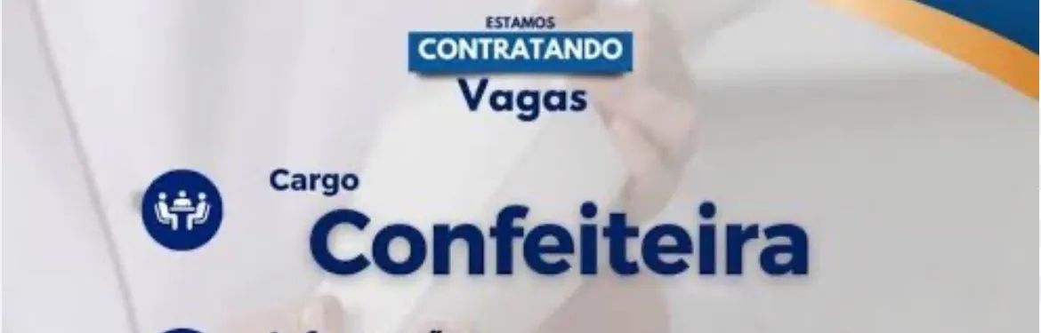 Vaga de Confeitaria(o)
