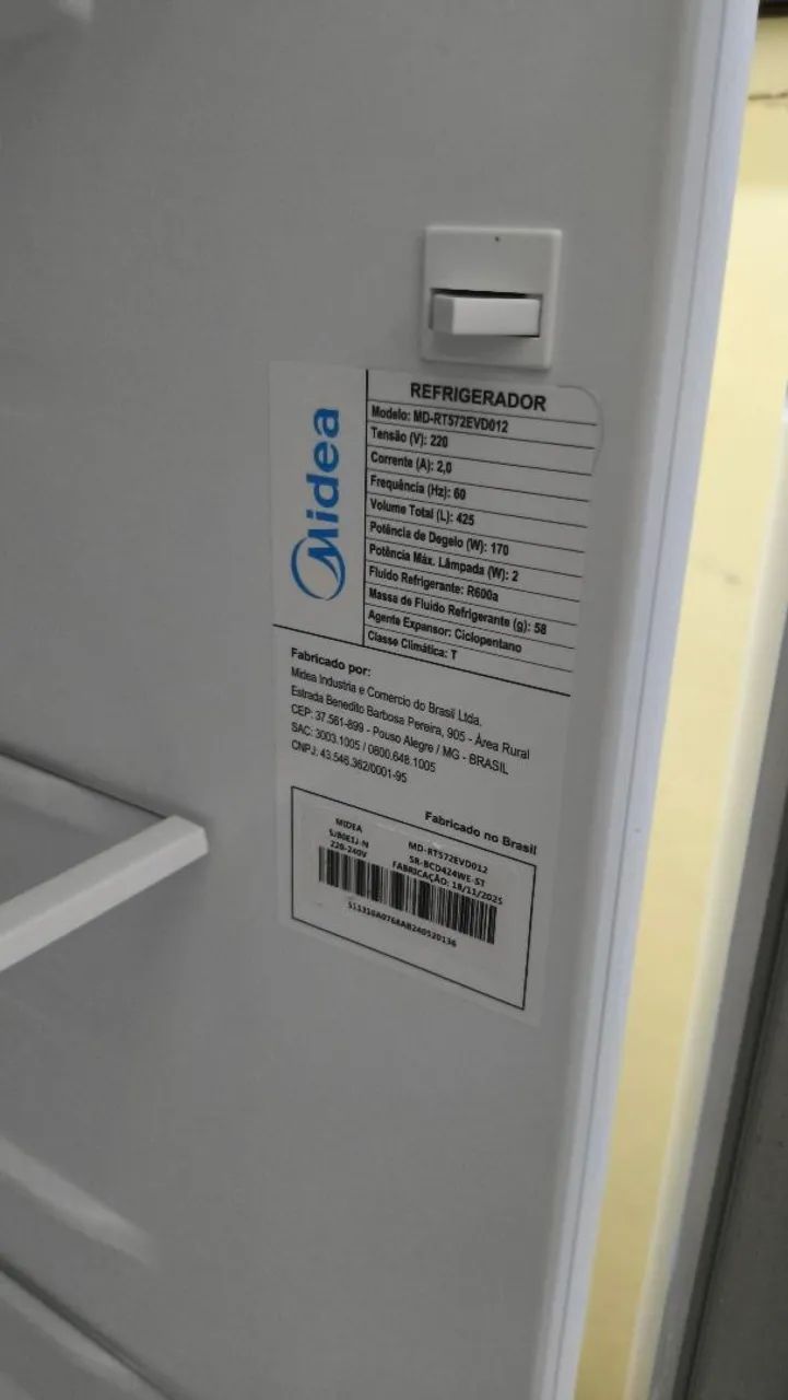 GELADEIRA MIDEA( SUPER NOVA ) - Foto 5