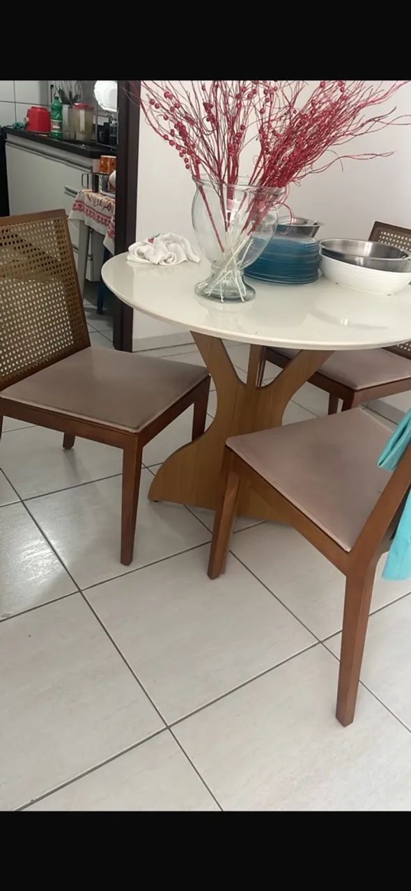 Mesa de Jantar Redonda 