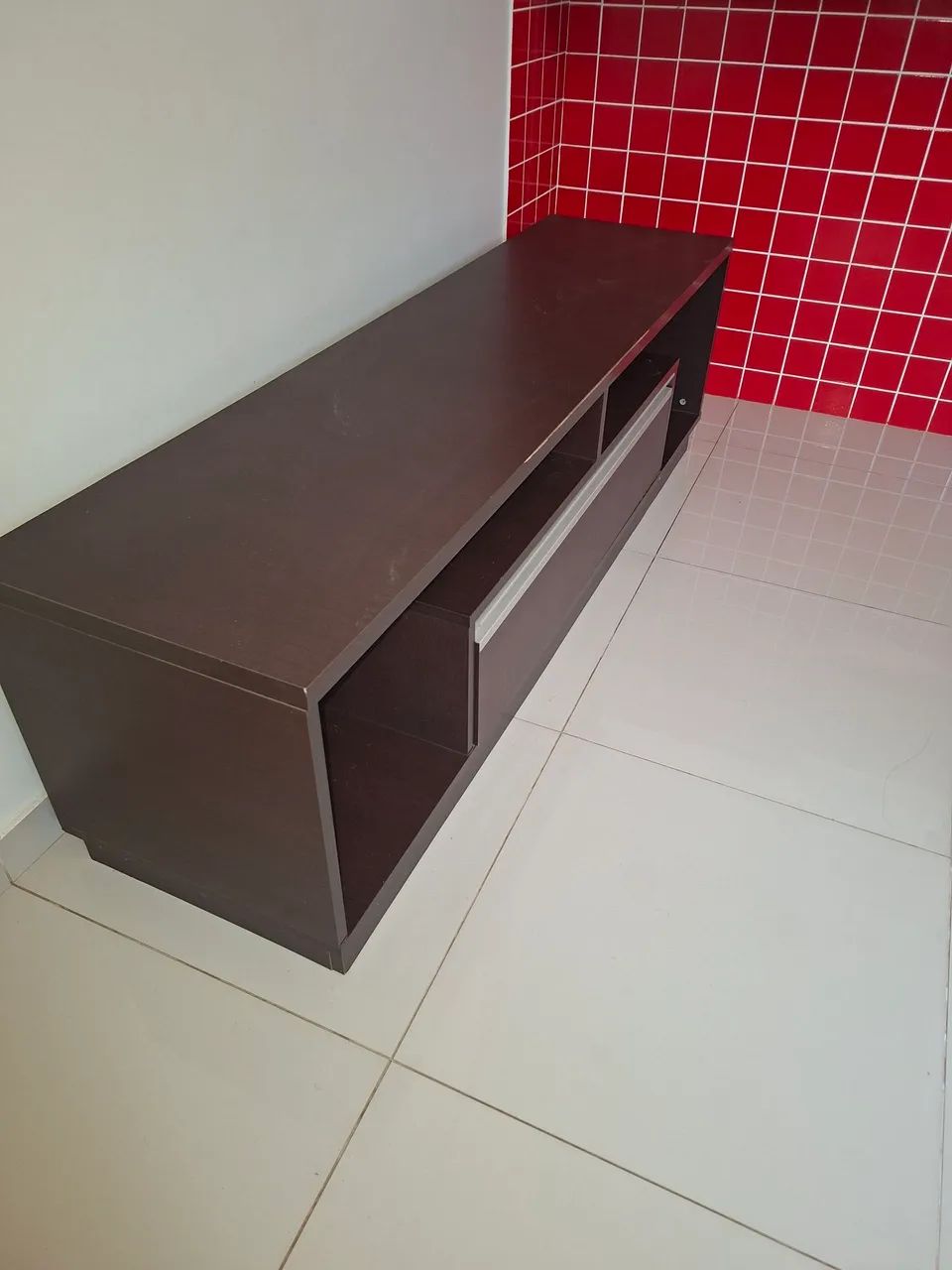 hack para sala madeira com gaveta - Foto 2
