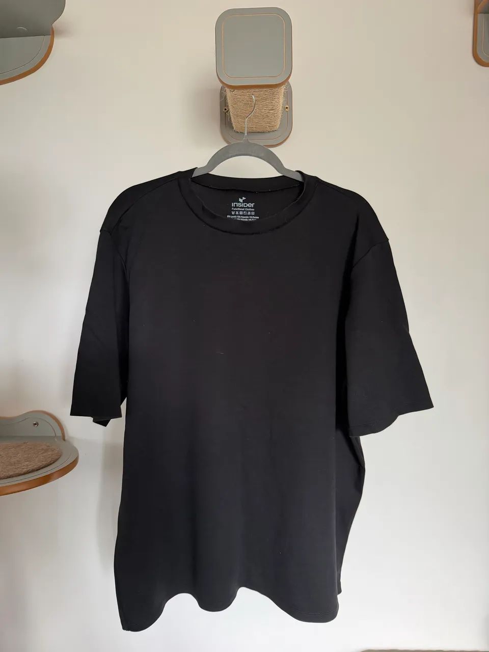 Camiseta Oversized Insider Preta M