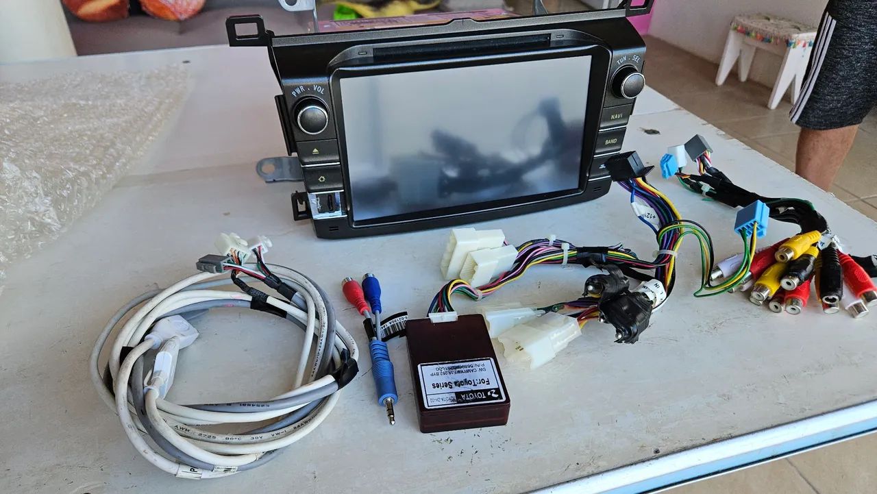 Central multimidia Toyota Rav4 2013-2018 Original - Peças para