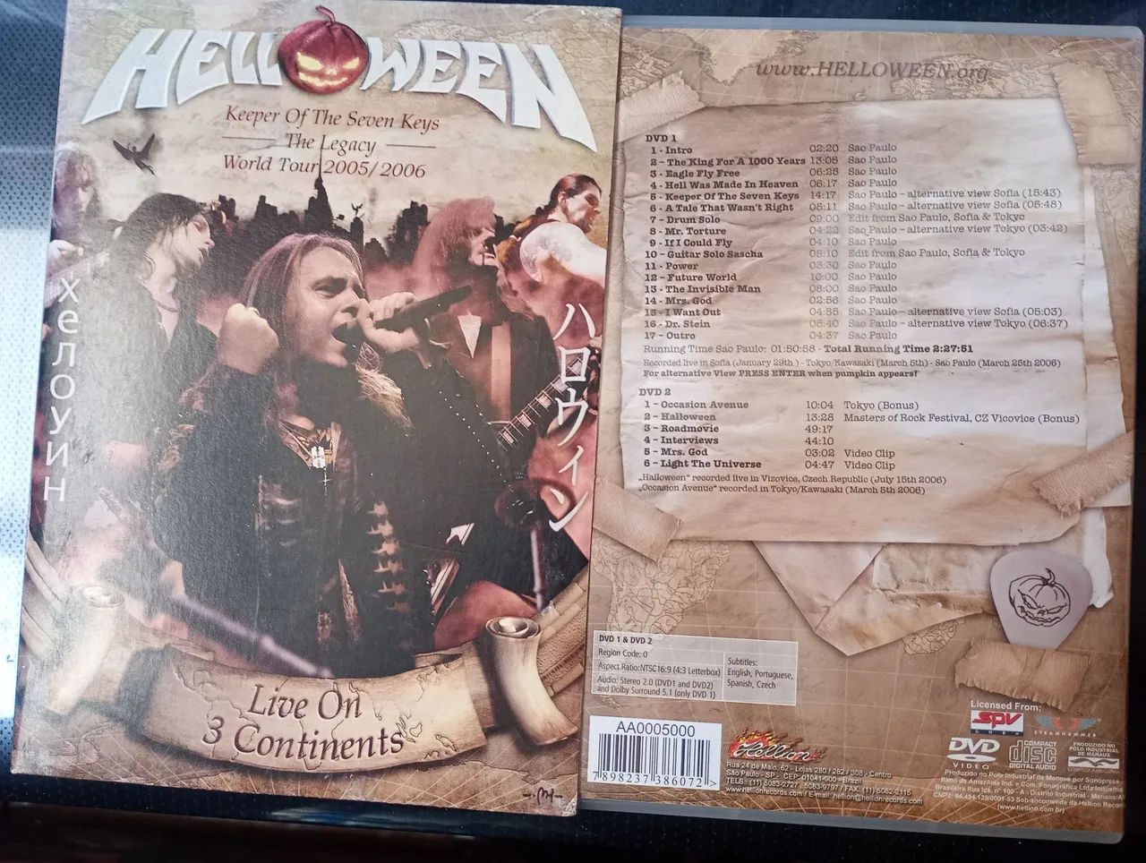 DVD - Arch Enemy / Helloween - Foto 2