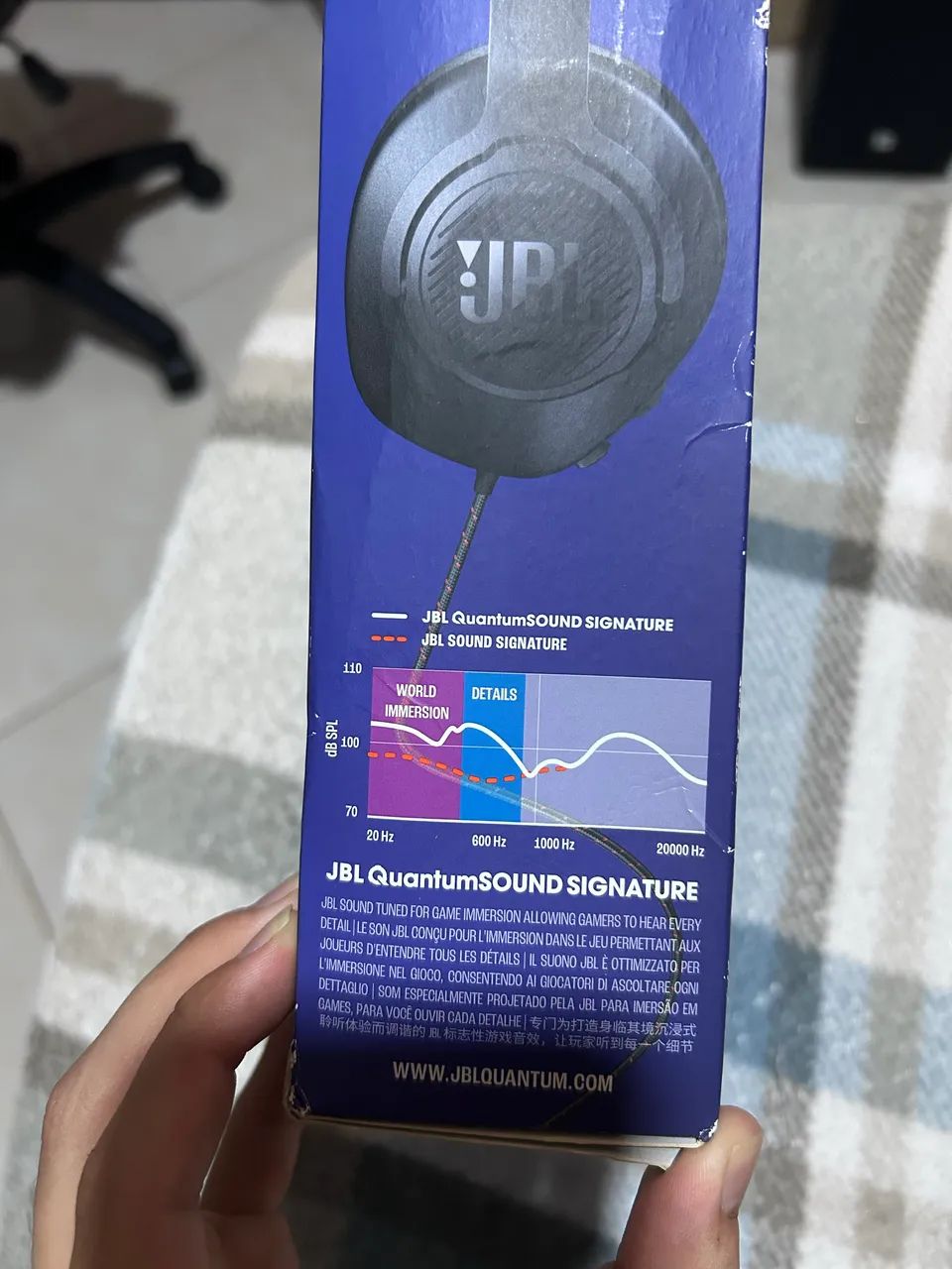 JBL Quantum 100 M2 Pouco usado - Foto 2