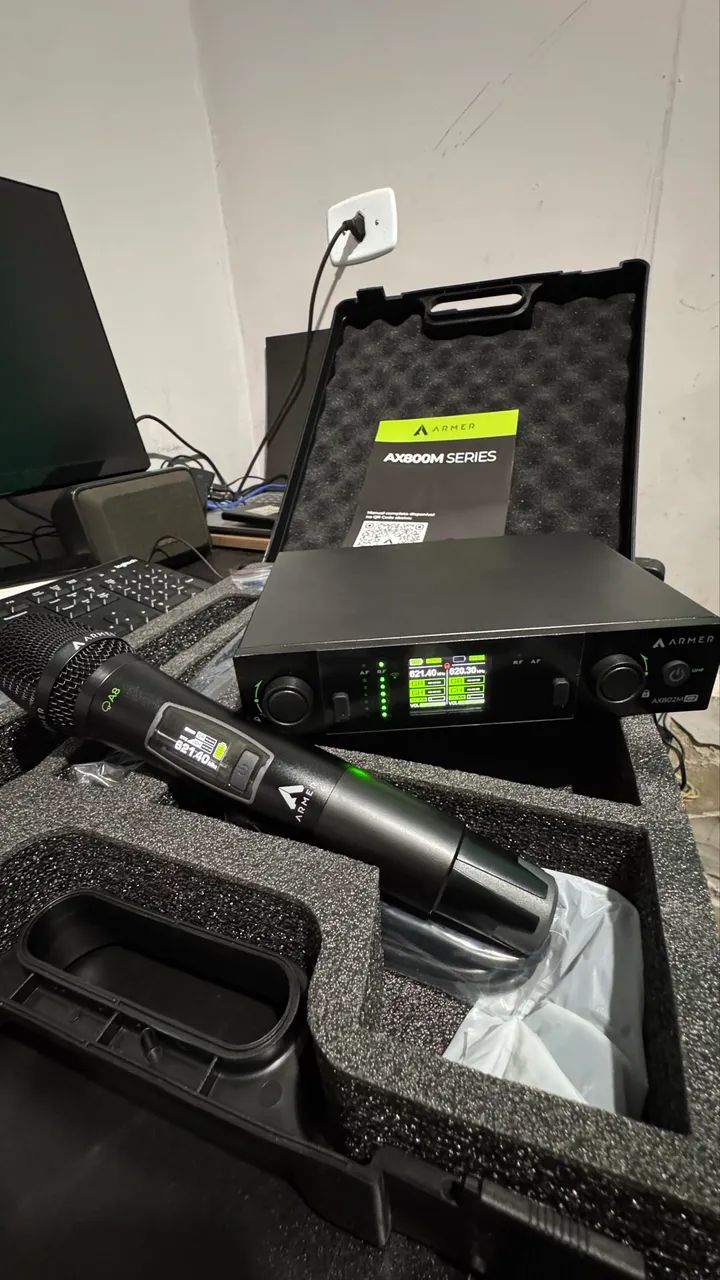 Microfone sem fio duplo Armer ax802m g2 - Foto 2