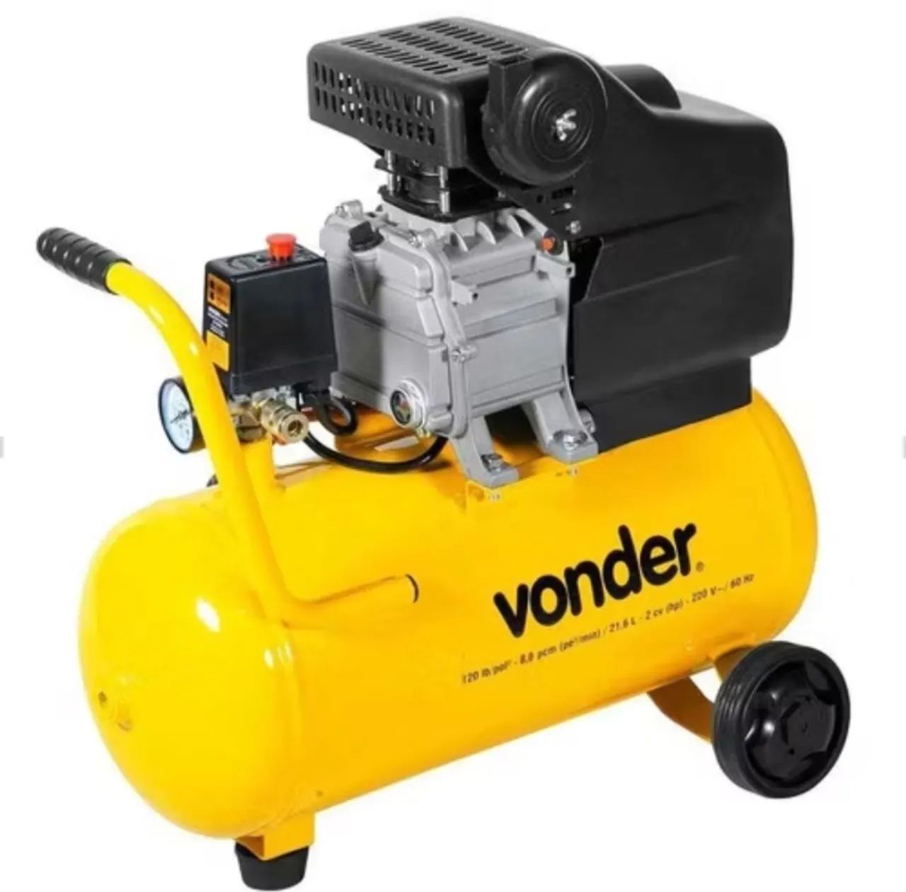 COMPRESSOR DE AR 21,6 LITROS - VONDER  - Foto 4