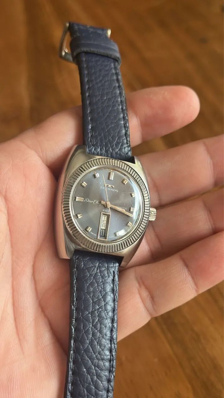Thecnos automático vintage day-date