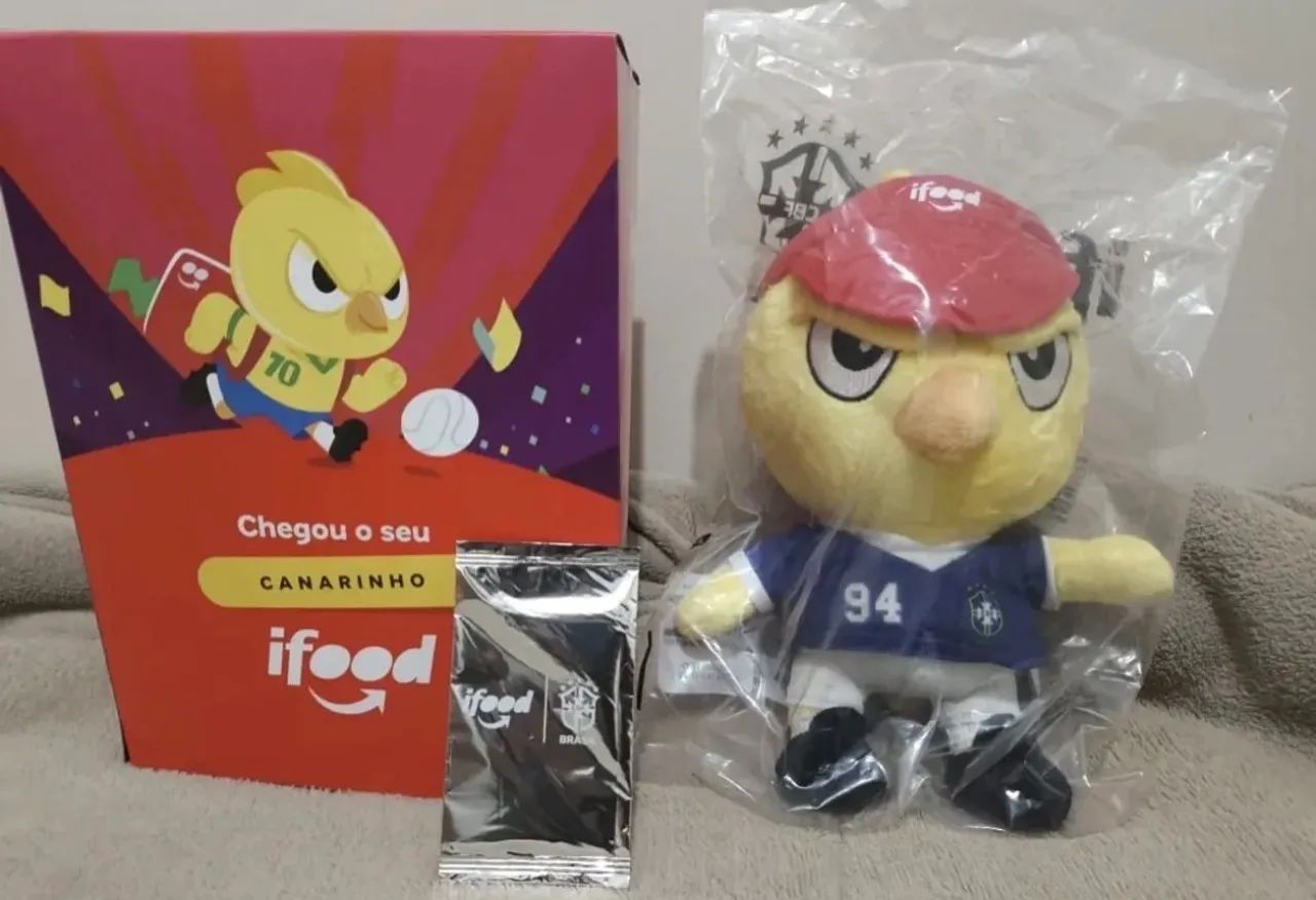 Canarinho Copa do Mundo 95 Ifood - Foto 5