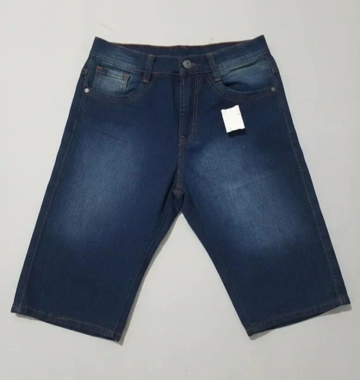Bermuda masculina jeans 