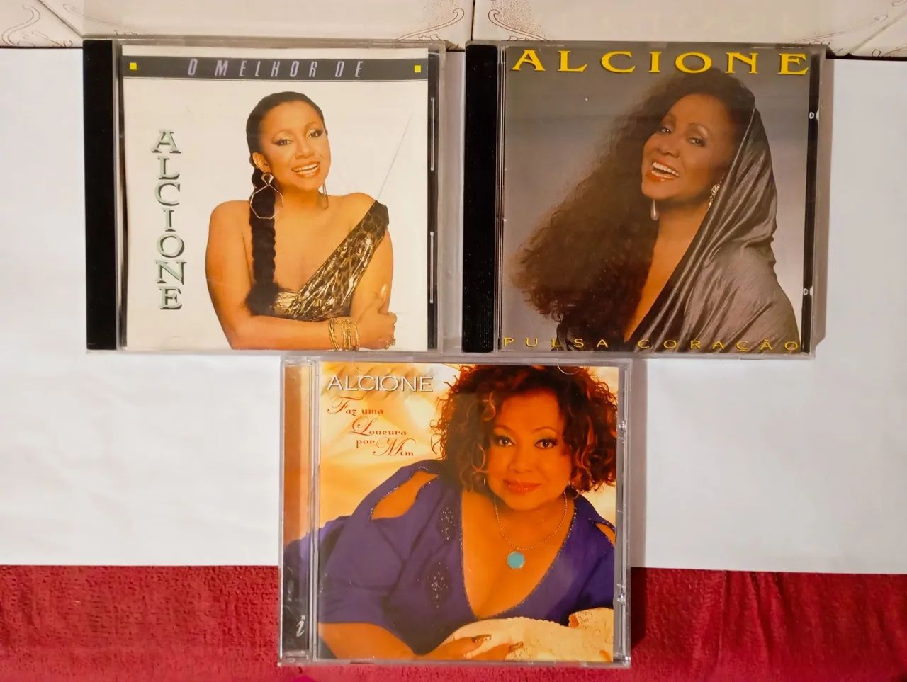 Combo C/ 03 CDs Alcione - Samba / Pagode / MPB - Originais