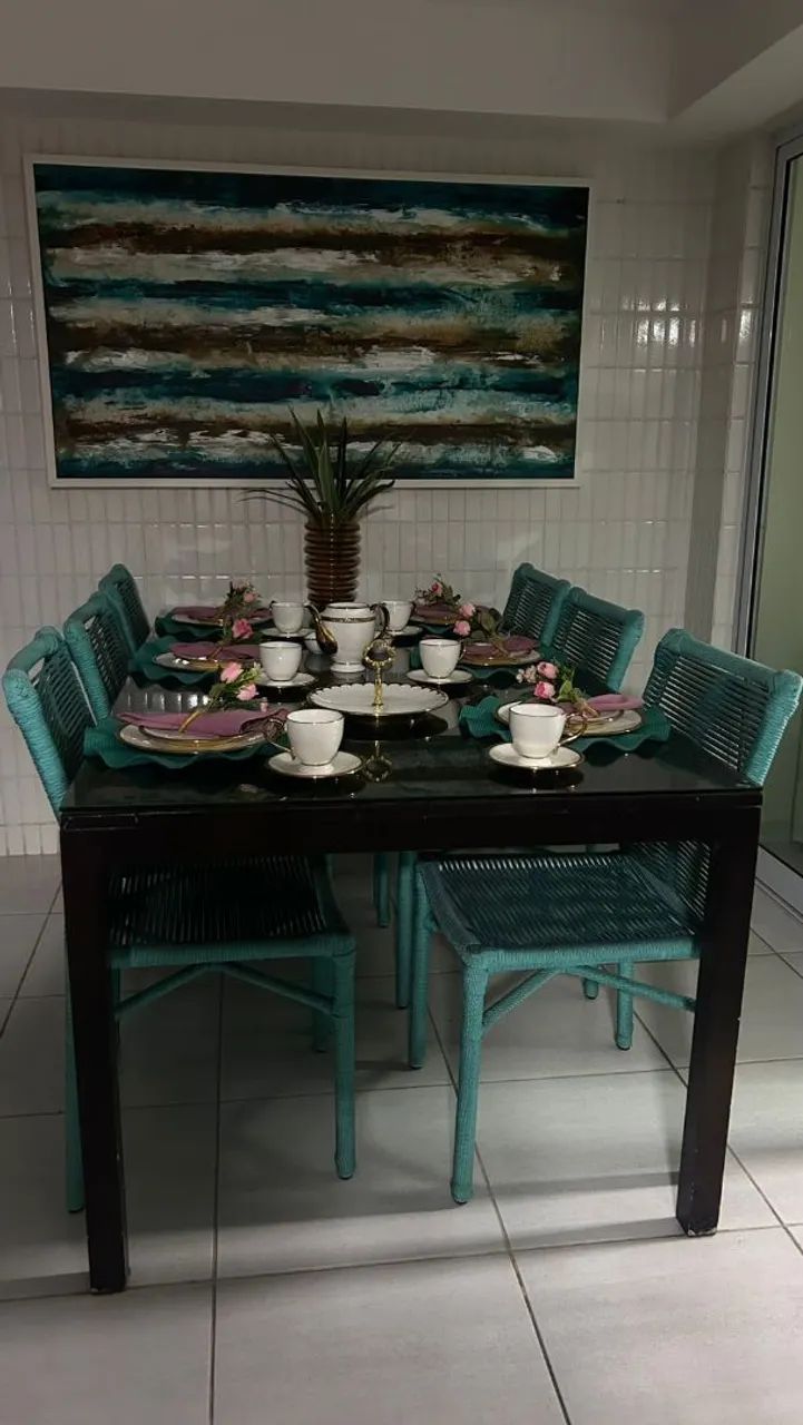 CADEIRA CORDA NAVAL PERFEITO ESTADO R$ 350 CADA  6 DISPONÍVEIS - Foto 2