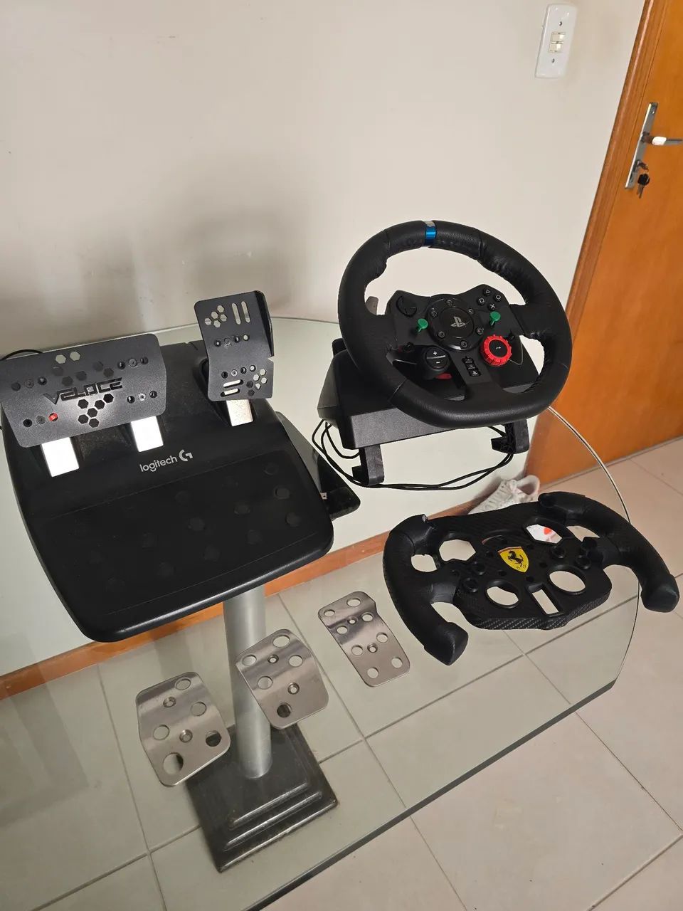 Logitech G29 com upgrades