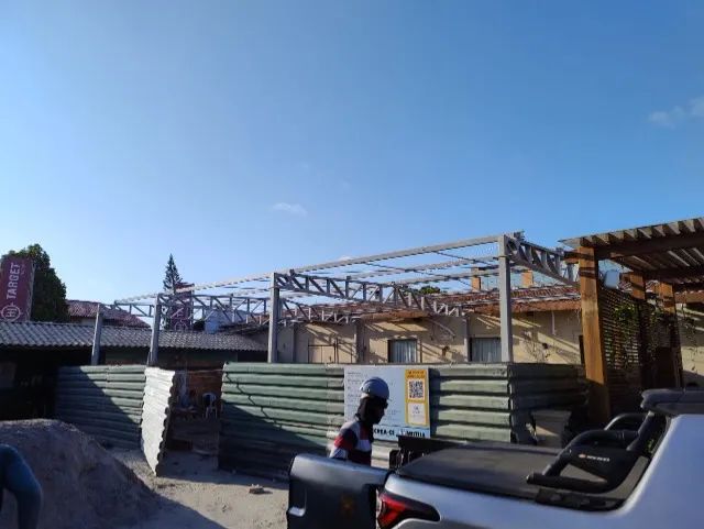 Recuperação de Estrutura e Telhado Metálico - Foto 5