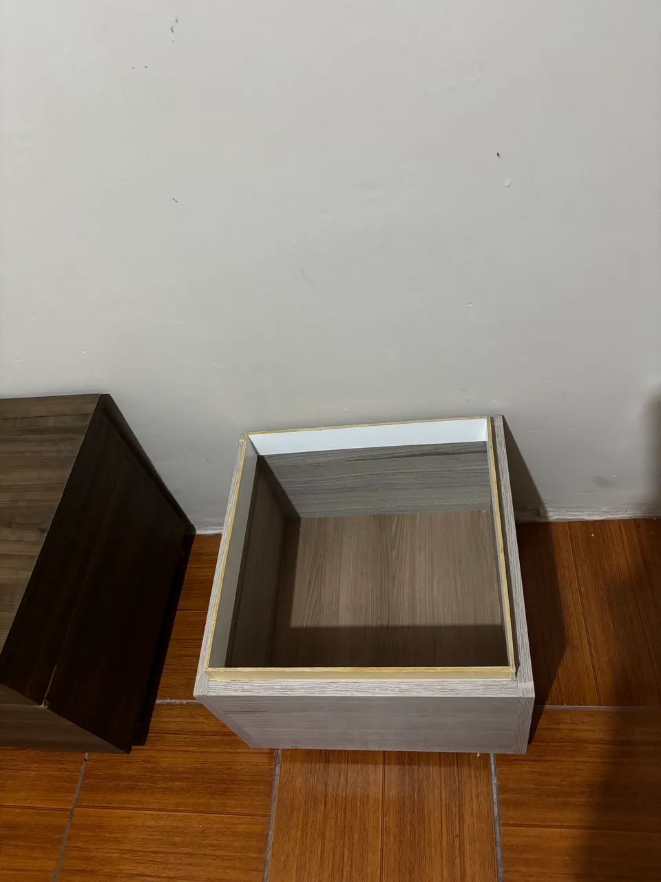 Puffs Baú Multiuso com Rodinhas + Almofadas - Excelente Estado - Foto 2