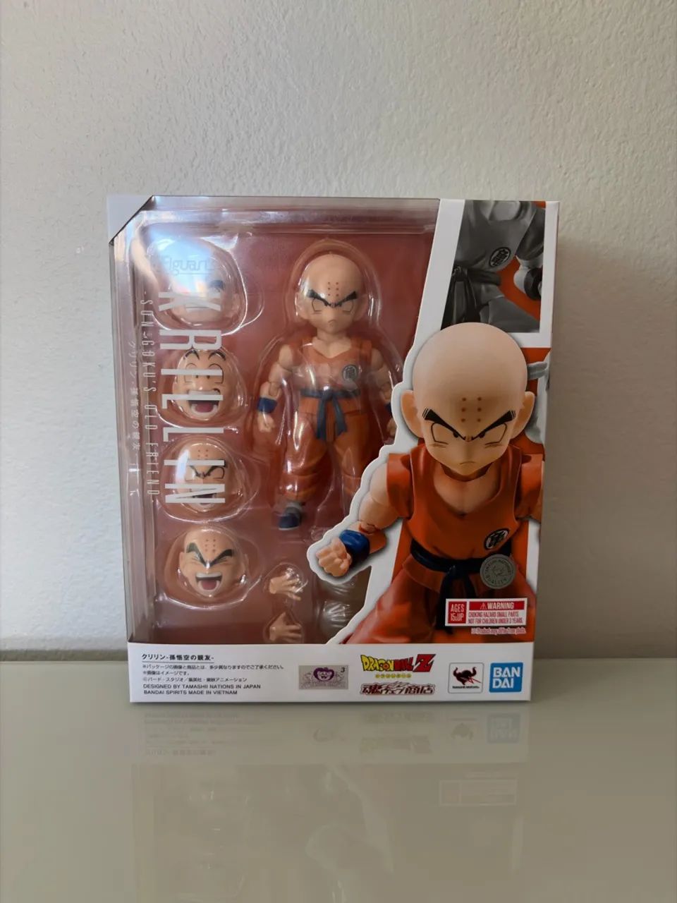 SH Figuarts Kuririn - Son Goku Old Friend