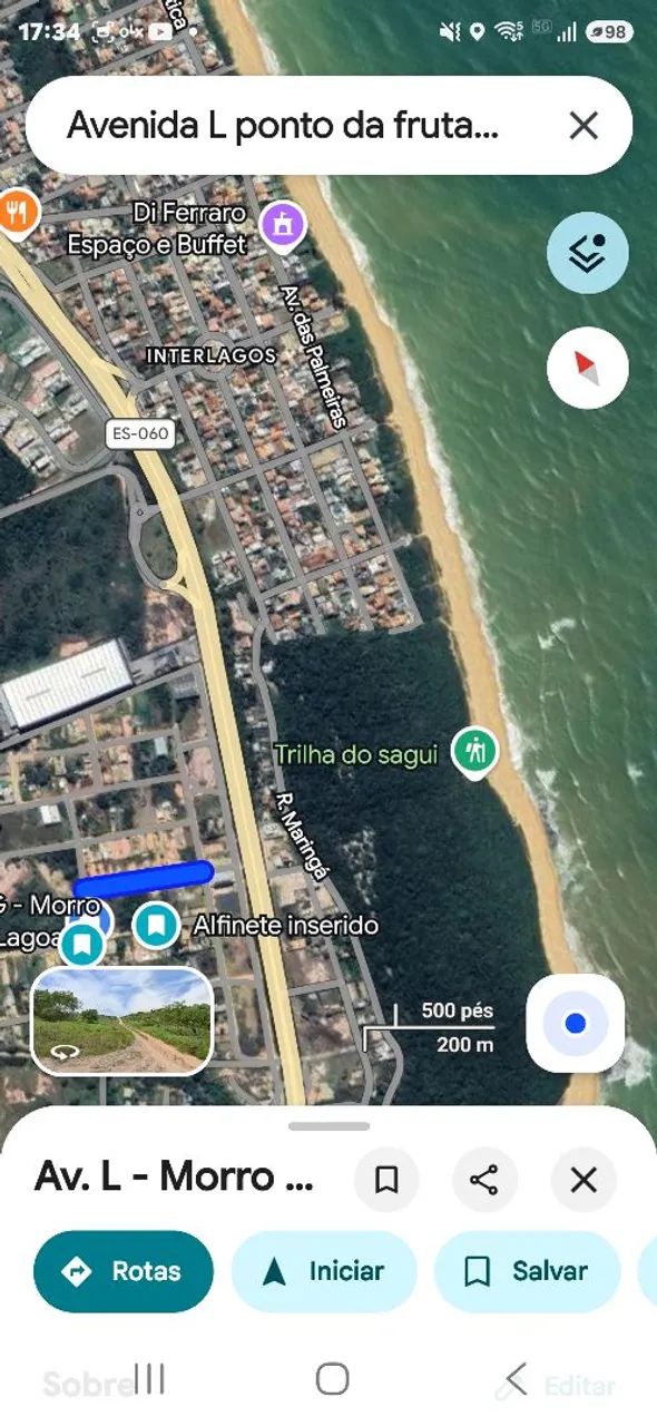 LOTE NA PRAIA À VENDA - SOLAR DE VÊNUS - PONTA DA FRUTA - VILA VELHA/ES, TROCO, PARCELO <br>
