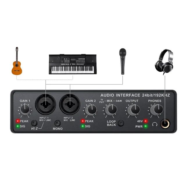 Interface De Áudio Usb Q-24 (LACRADAS)  - Foto 3