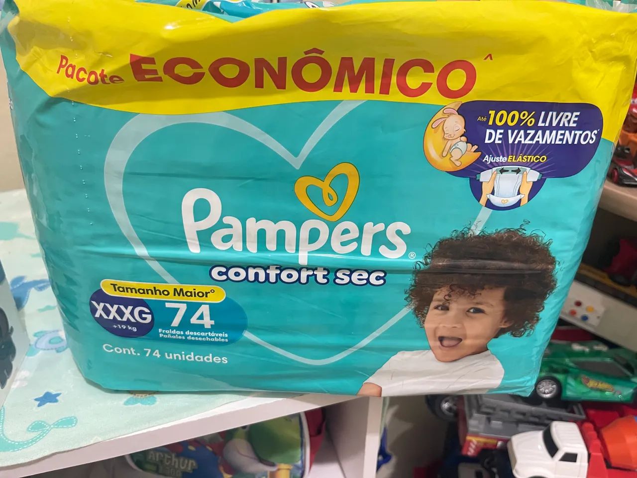 Fralda Pampers XXXG - Foto 2