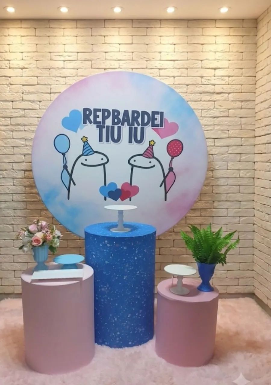 Decoração pegue e monte 