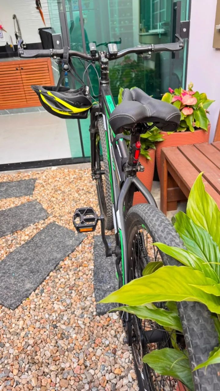Bicicleta GTS Feel Aro 29 24v com freio a disco mecânico (Equipada) - Foto 3