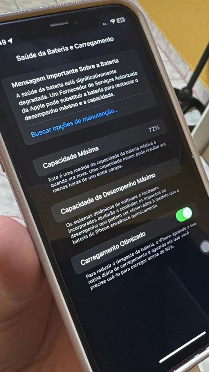 iPhone 11 64GB Vermelho PRODUCT(RED) - Muito Bem Conservado