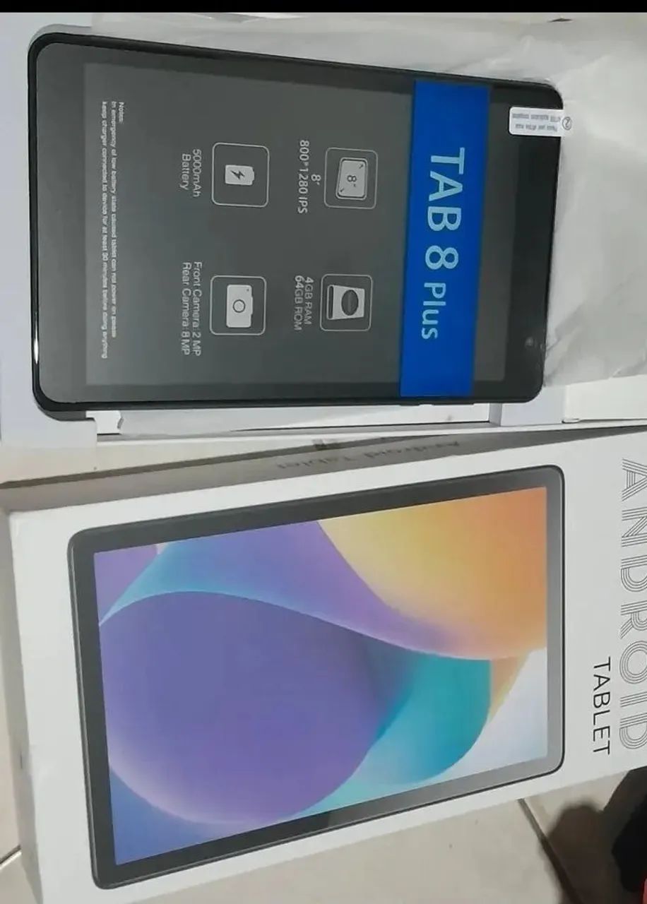 Tablet 8 Polegadas 4GB 64GB Android 14 Tab8 Plus - Foto 3