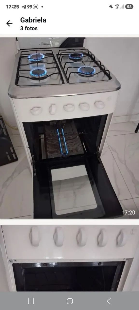 Fogão em ótimo estado funcionamento perfeito  - Foto 3