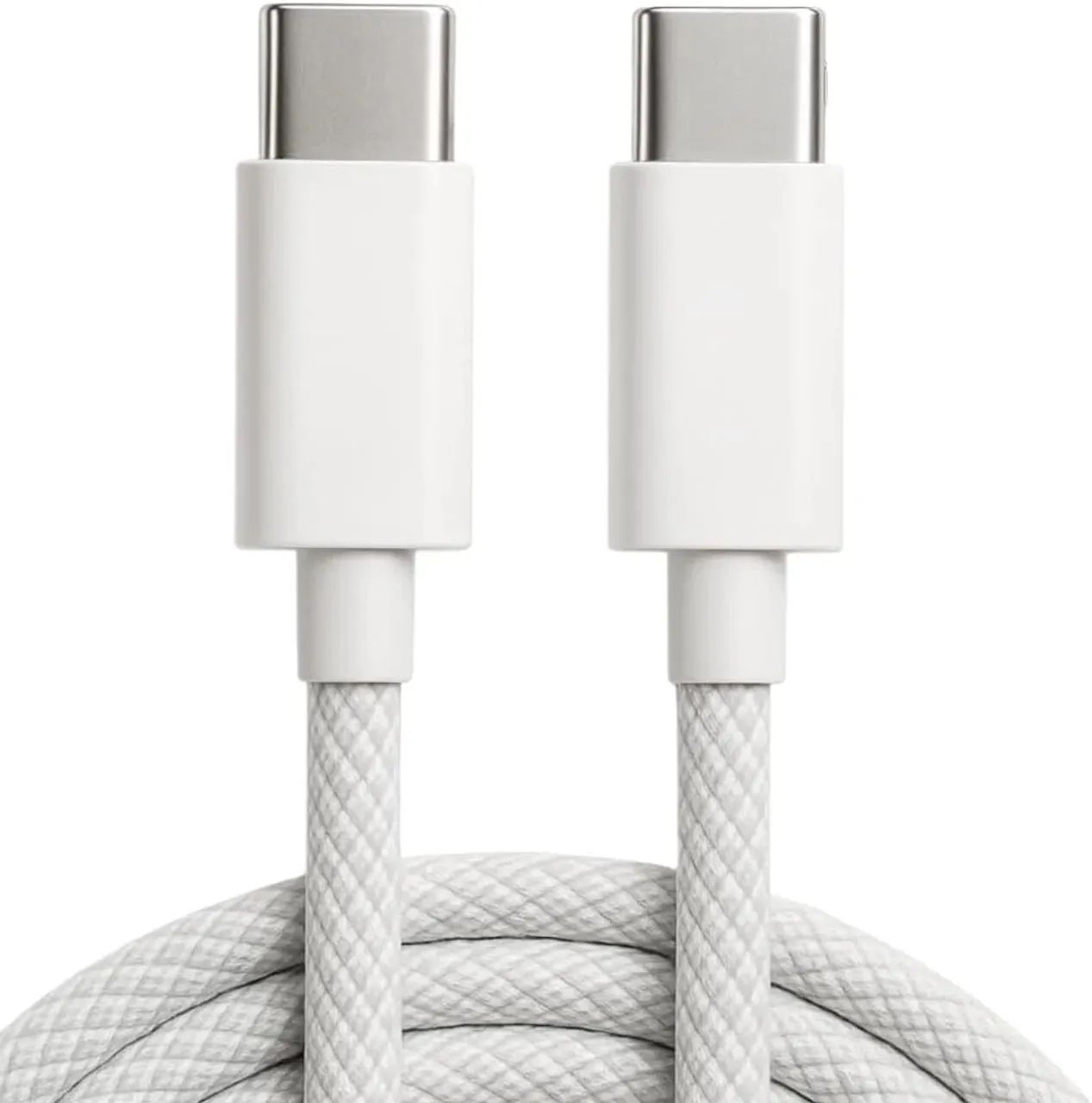 Cabo para recarga de 60W com conector USB-C (1m) - Foto 2