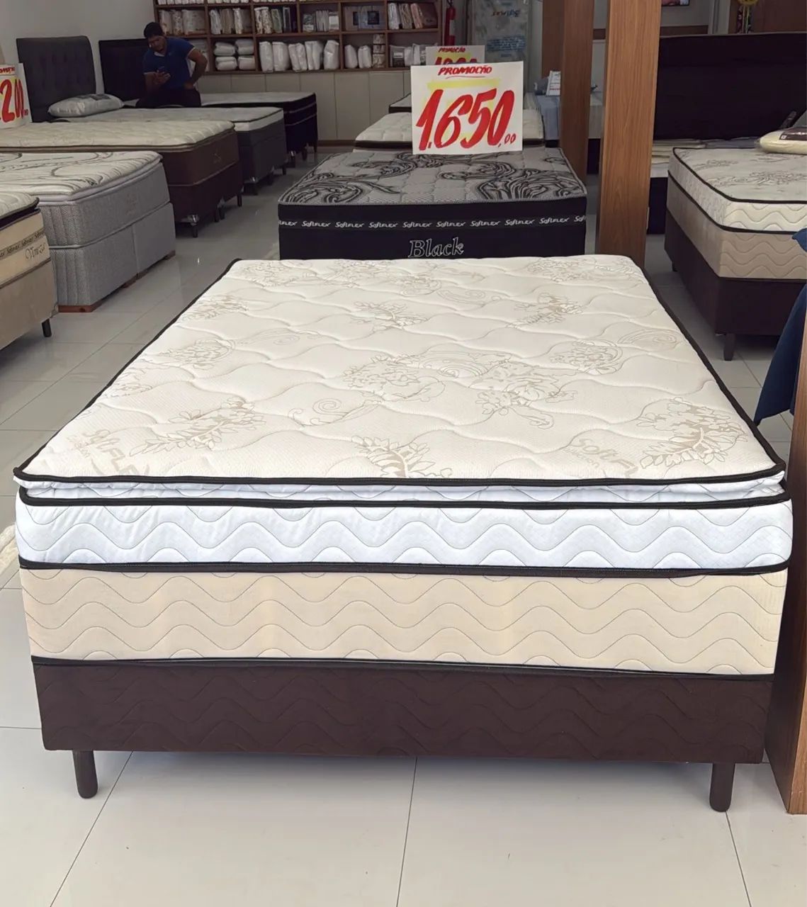 CAMA CASAL PARIS MOLAS ENSACADAS - Foto 4