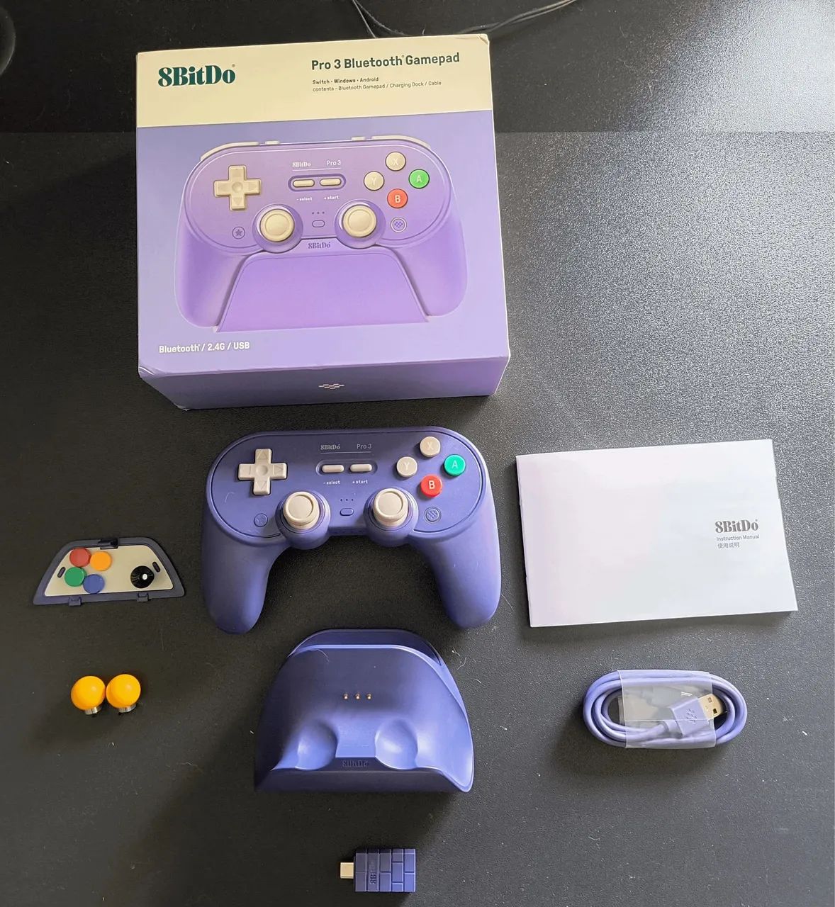 Controle 8bitdo Pro 3