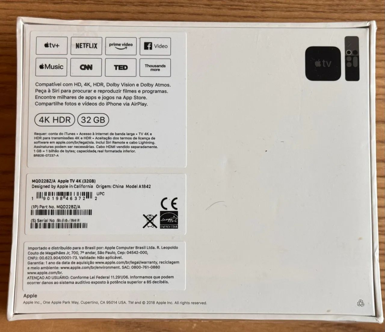 Apple TV 4K 32gb Lacrado!!! - Foto 4