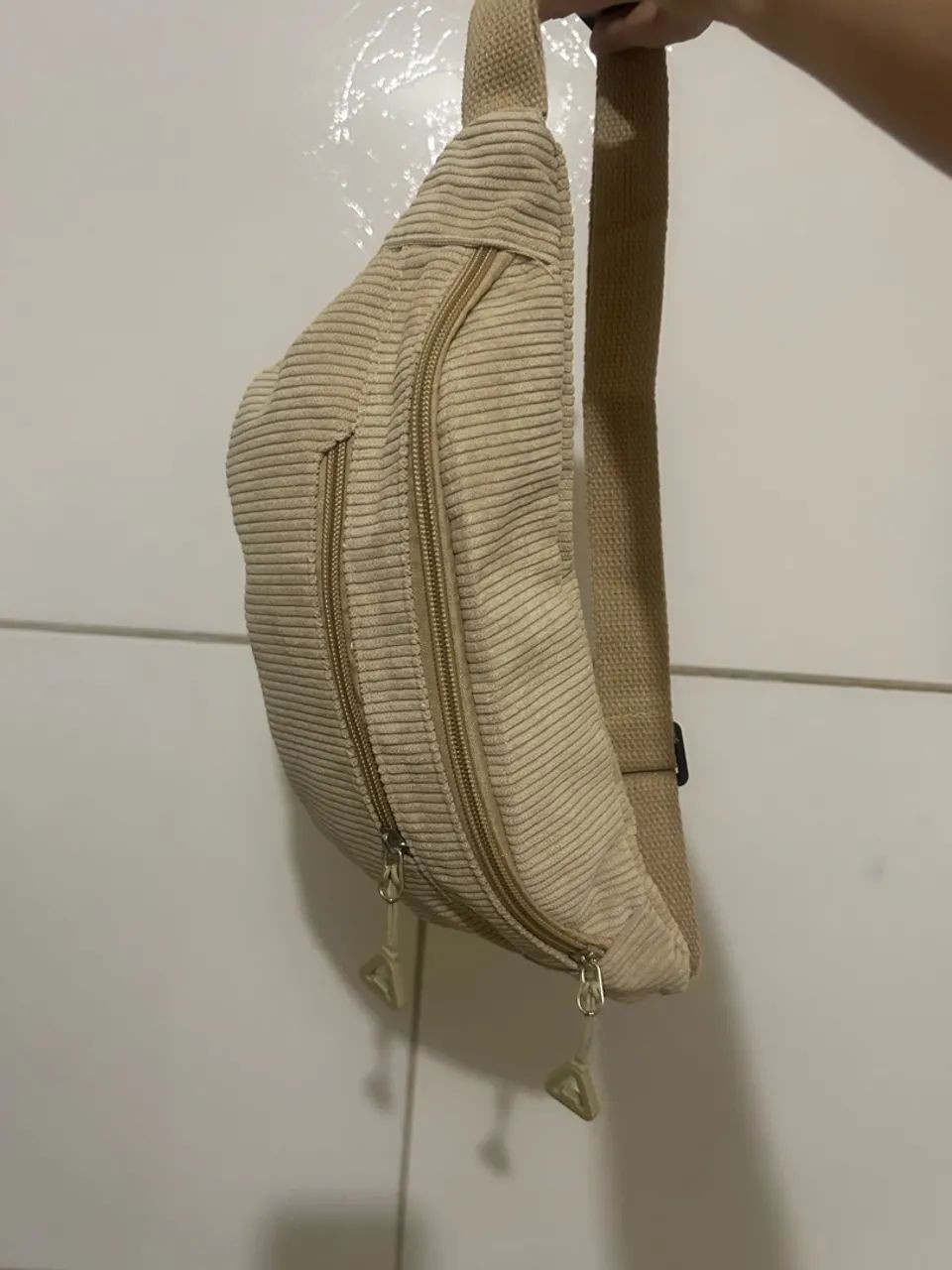 Pochete aveludada 
