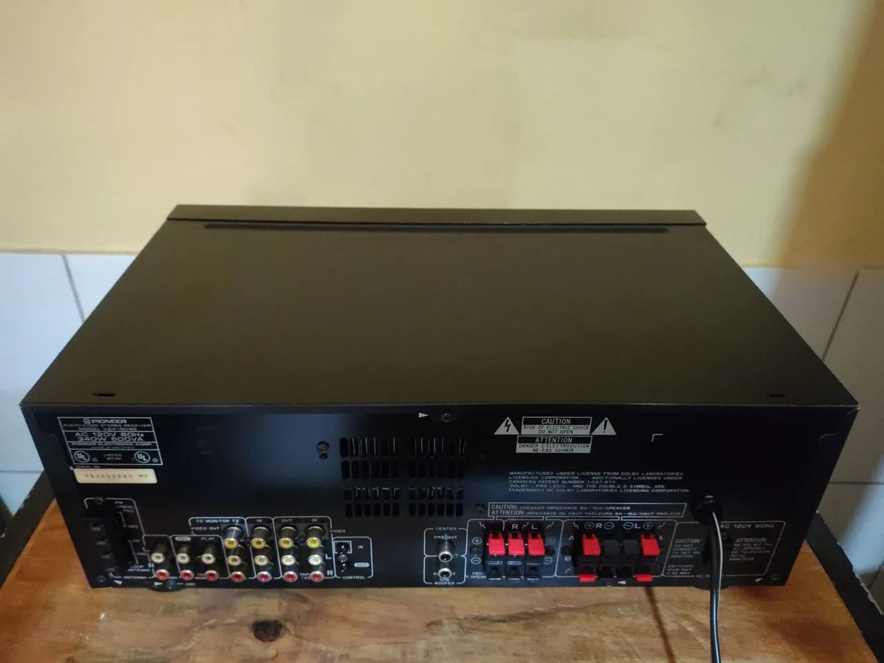 Receiver Pionner VSX 504s  - Foto 5