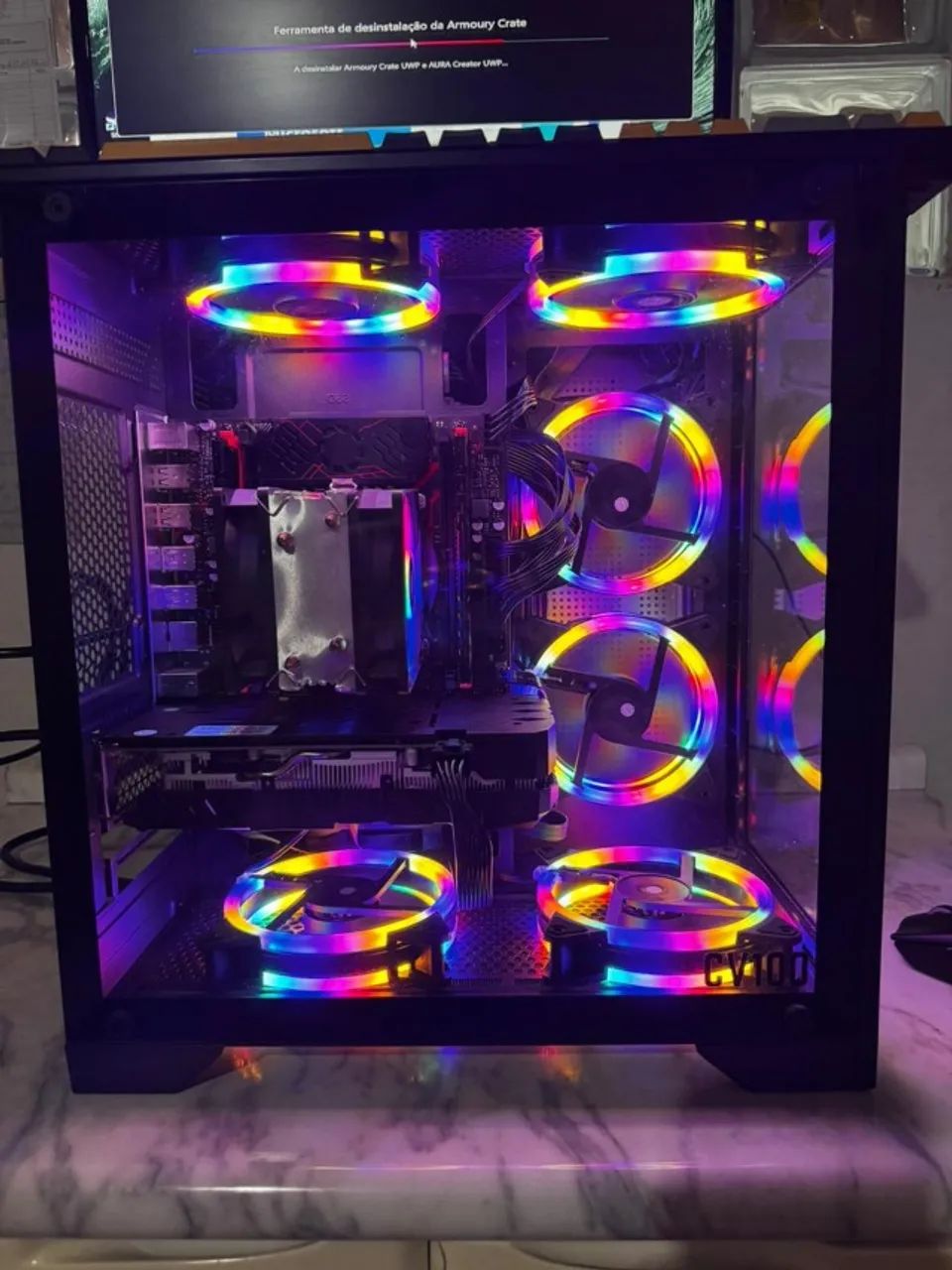 PC GAMER X99 - Xeon 14 núcleos + 32GB RAM +SSD Sata 512gb Rx 580 8gb - Foto 3