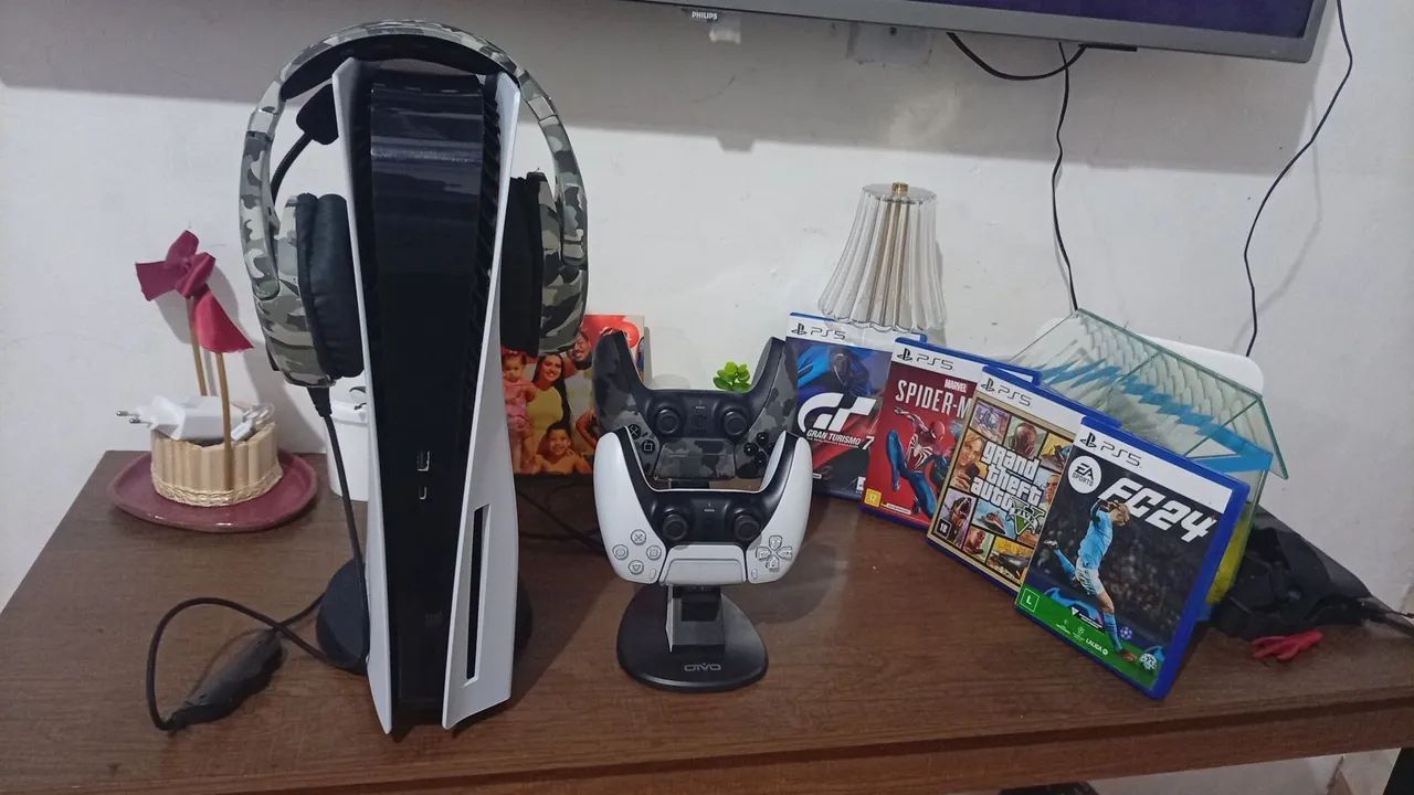 Ps5 com leitor de disco 