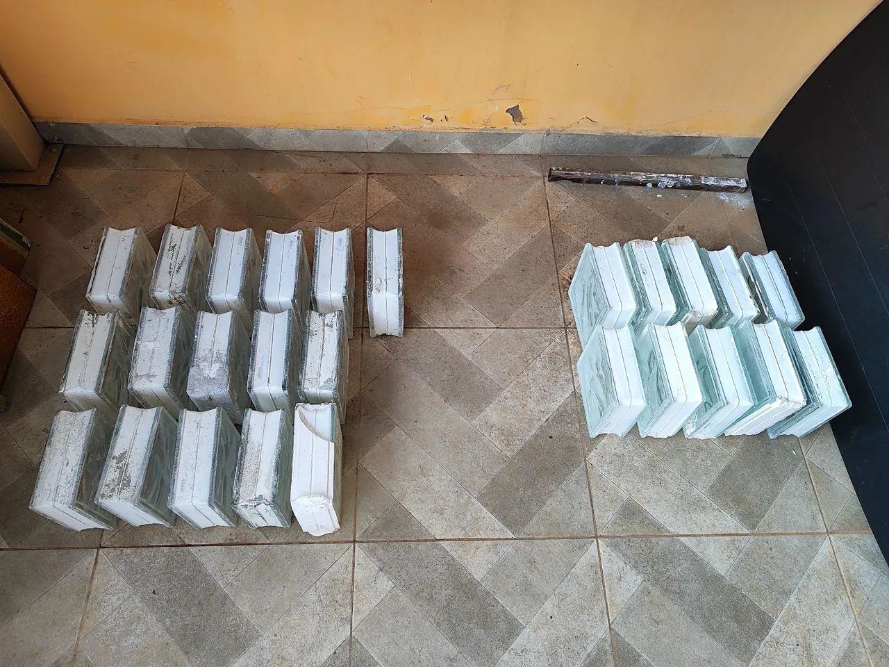 Tijolo de vidro / bloco de vidro - Foto 2