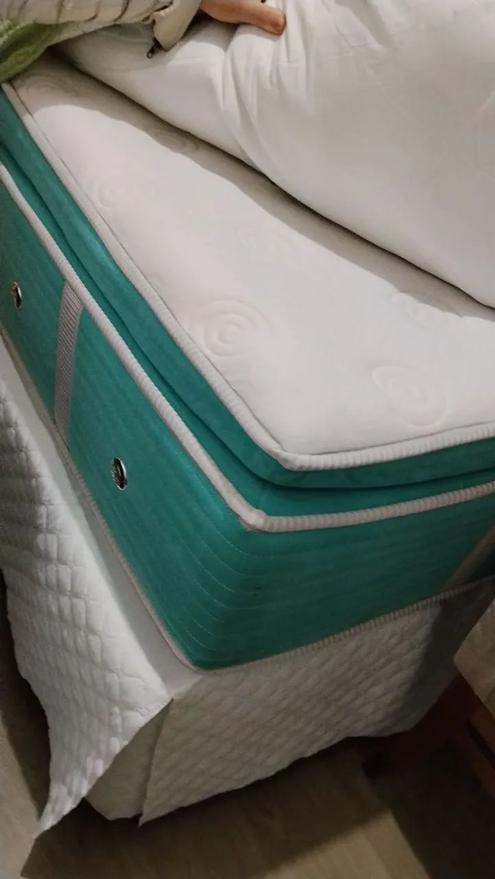 Cama casal com base modelo baú  - Foto 2