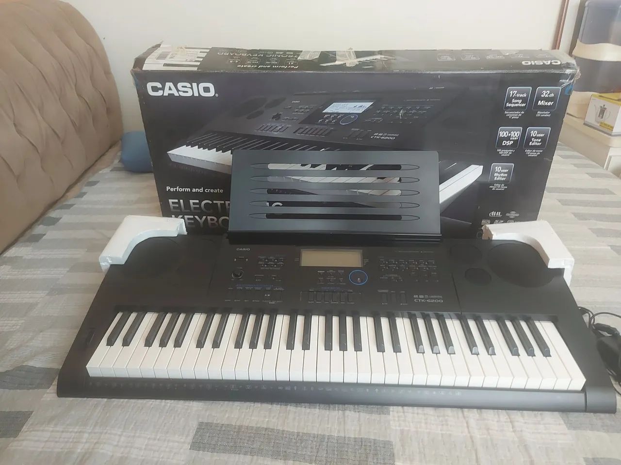 Teclado Cássio  CTK_ 6200